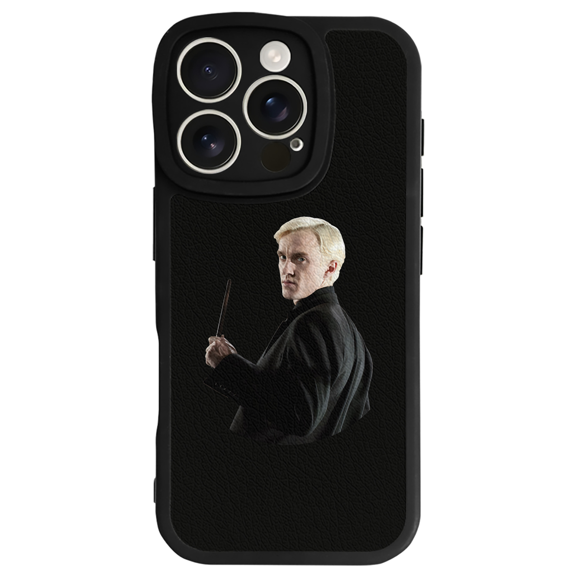 （画像用） Harry Potter ハリー・ポッターシリーズ 【iPhone 16シリーズ対応】シリコンスマホケース（レザー調） 材質：シリコン